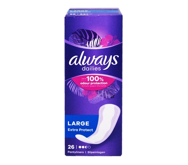 ALWAYS dailies Extra Protect 26pcs – Large