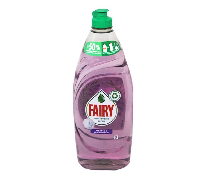 FAIRY 100% Natural liquid 654ml – Lavender & Rosemary