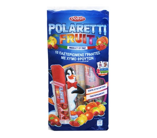 POLARETTI Fruit ice rollies 10x40ml (4 flavours)