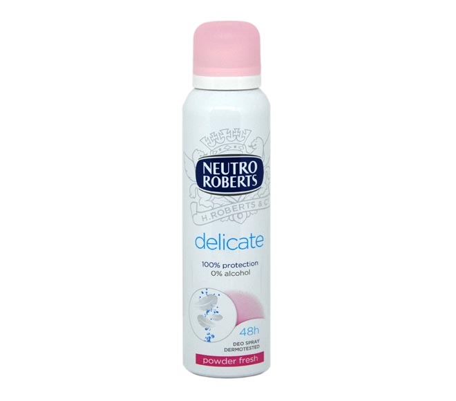 NEUTRO ROBERTS deodorant spray 150ml – Delicate