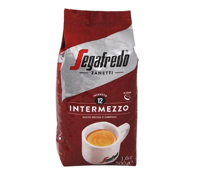 SEGAFREDO coffee beans INTERMEZZO 500g (intensity 12)