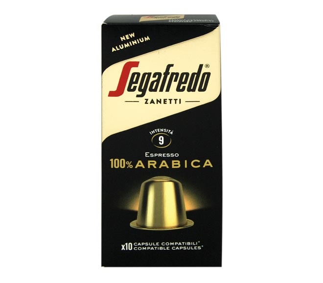 SEGAFREDO espresso ARABICA 51g – (10 caps – intensity 9)