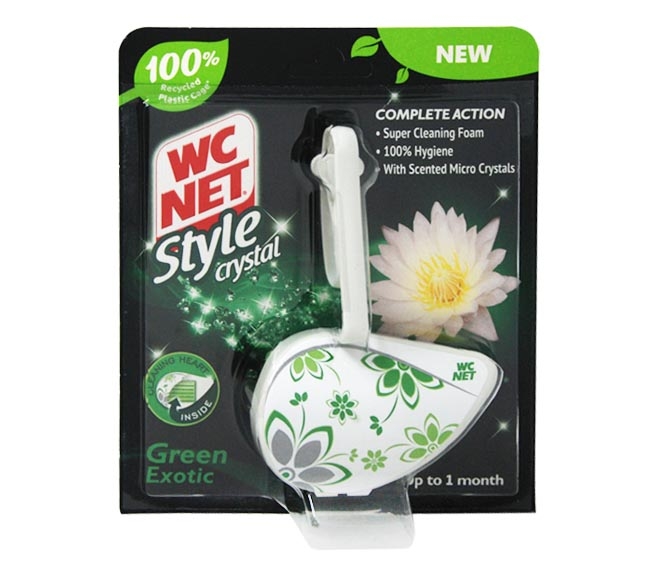 block WC NET Style Crystal 36.5g – Green Exotic