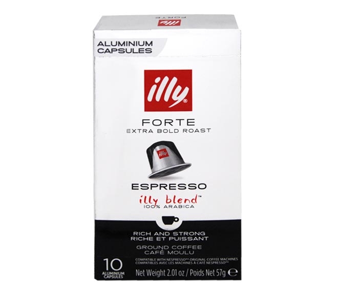 ILLY espresso FORTE 57g – (10 caps – intensity 9)