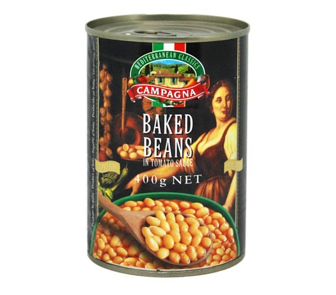 CAMPAGNA baked beans in tomato sauce 400g