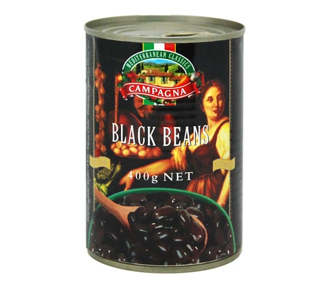 CAMPAGNA black beans 400g