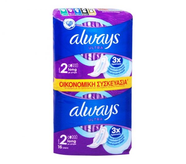 ALWAYS Ultra 16pcs - Long