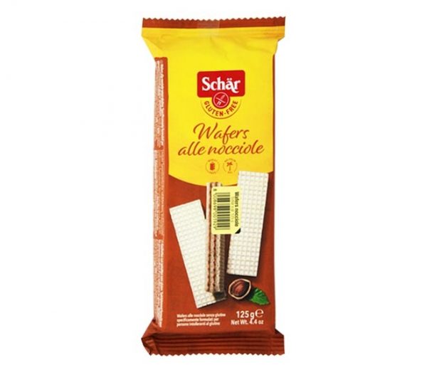 SCHAR Gluten Free Chocolate 125g - Wafers alle nocciole