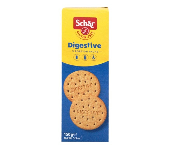 SCHAR Gluten Free Biscuits 150g – Digestive