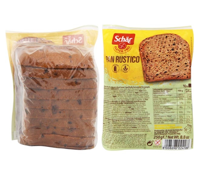 SCHAR Gluten Free Bread 250g – Pan Rustico