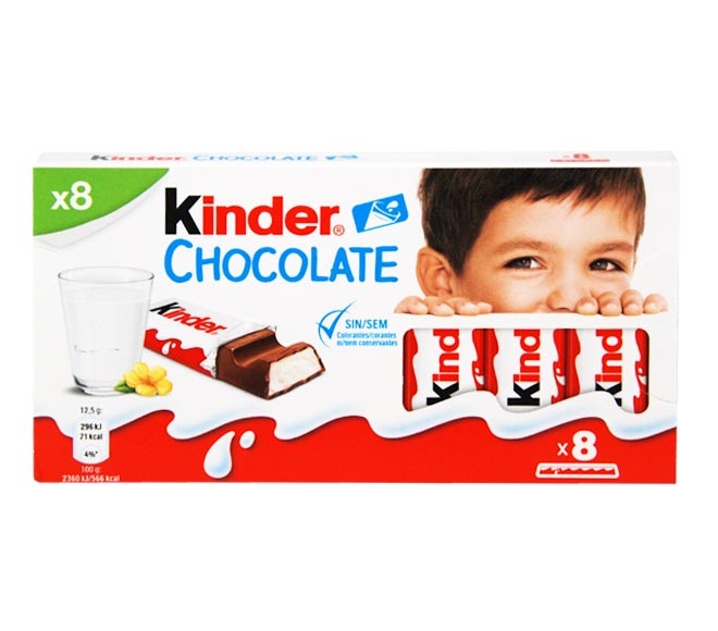 KINDER chocolate 100g (8pcs)