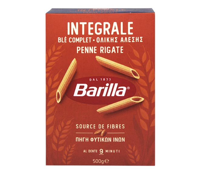 BARILLA integrale penne rigate 500g – whole wheat