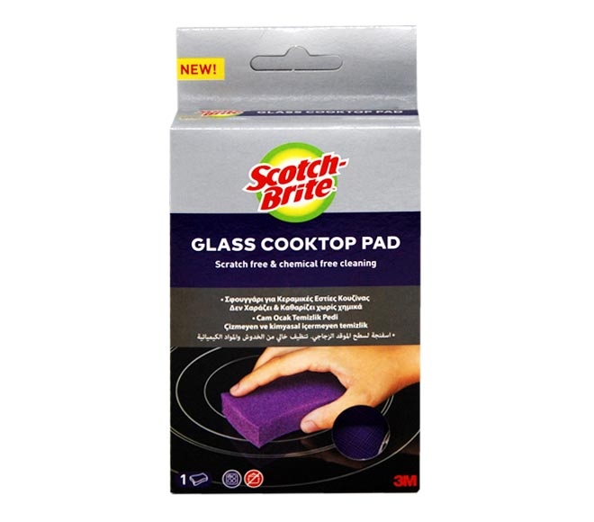 sponges scourer SCOTCH-BRITE glass cooktop pad