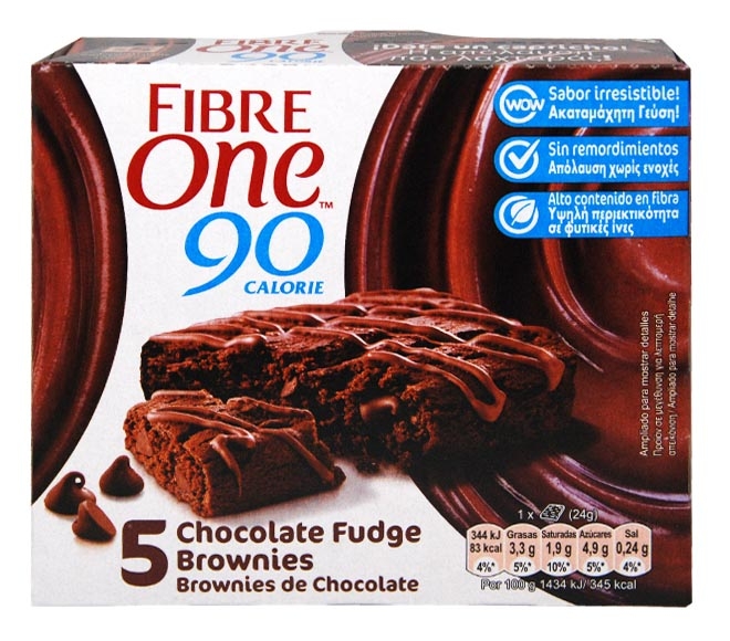 FIBRE ONE brownies 5x24g – Chocolate