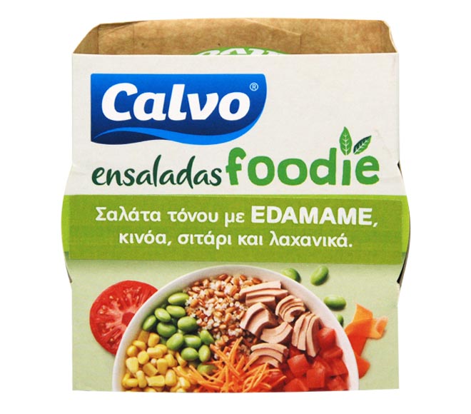 CALVO Ensaladas Foodie tuna salad with edamame 190g