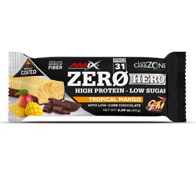 AMIX bar Zero Hero 65g – Tropical Mango