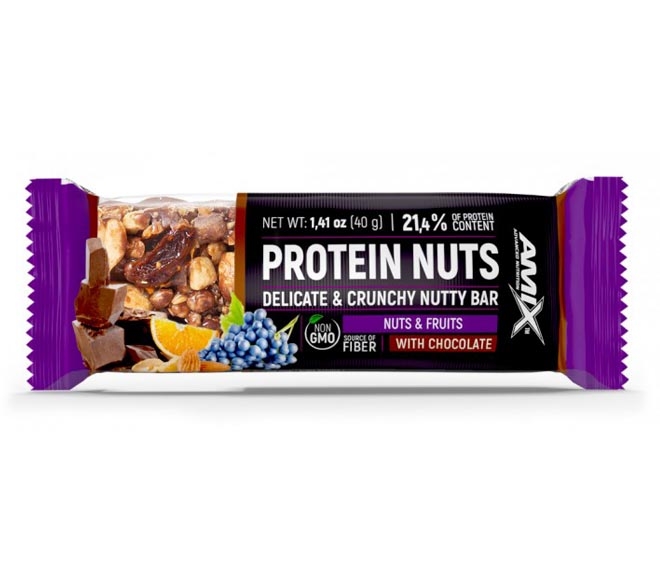 AMIX bar Protein Nuts 40g – Nuts & Fruits