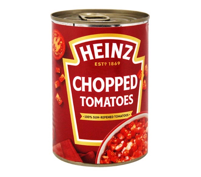 HEINZ chopped tomatoes 400g