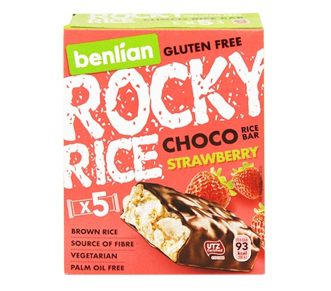 BENLIAN Rocky rice bar 18g x 5pcs – strawberry