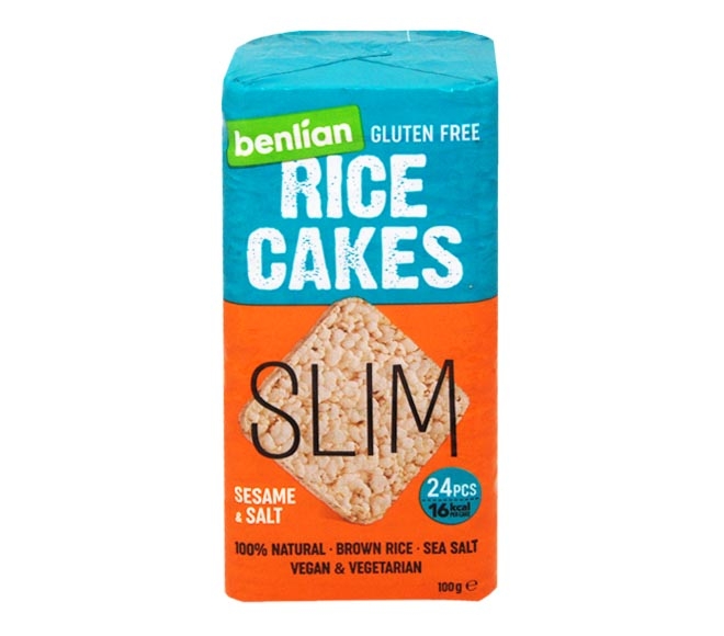 BENLIAN rice cakes slim 100g – sesame & salt