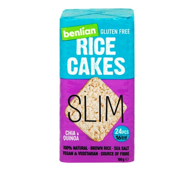 BENLIAN rice cakes slim 100g – chia & quinoa
