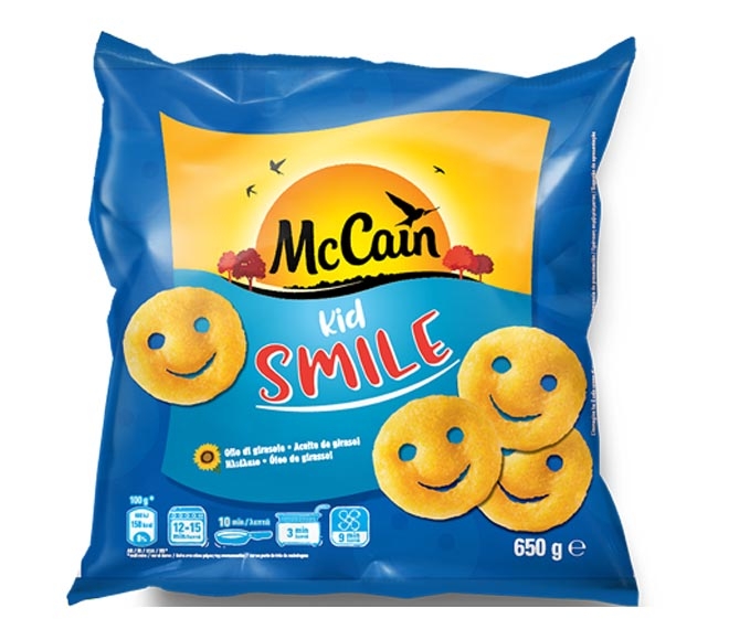 McCAIN Kid smile potatoes 650g