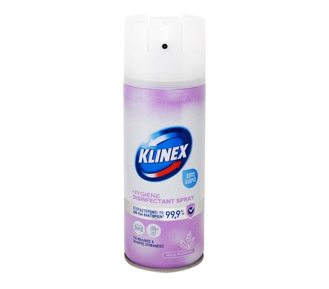 KLINEX Hygiene disinfectant spray 400ml – Wild Flowers