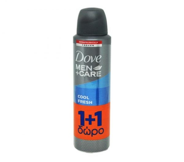 DOVE Men deodorant spray 150ml - Cool Fresh (1+1 FREE)