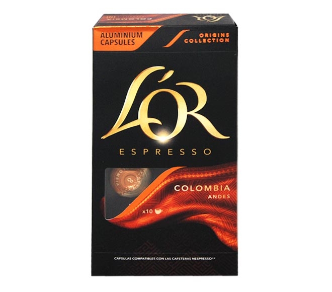 LOR espresso COLOMBIA 52g – (10 caps – intensity 8)