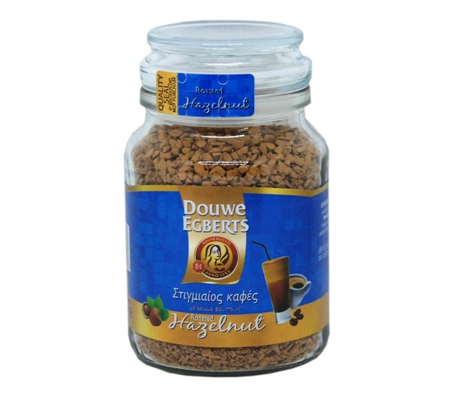 DOUWE EGBERTS instant coffee Roasted Hazelnut 100g