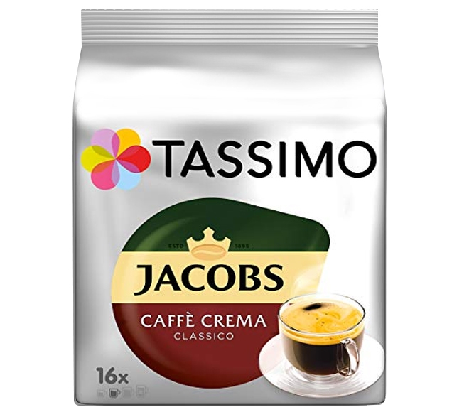 TASSIMO JACOBS caffe crema classico 112g (16 portions)
