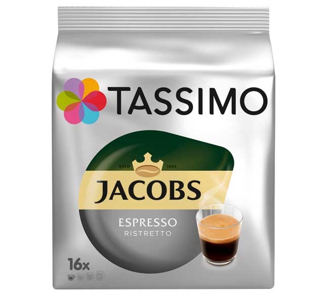 TASSIMO JACOBS espresso ristretto 128g (16 portions)