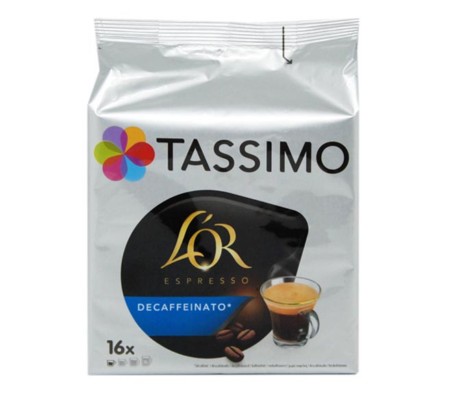 TASSIMO LOR espresso DECAFFEINATO 105.6g (16 portions)