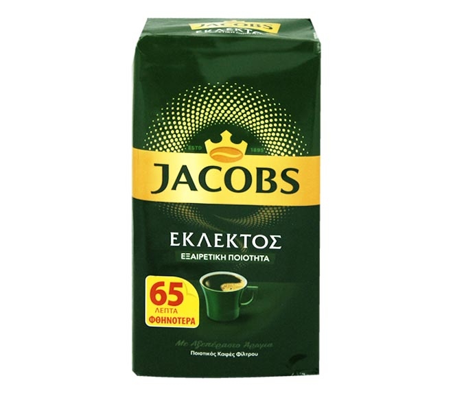 JACOBS EKLEKTOS filter coffee 250g (€0.65 OFF)