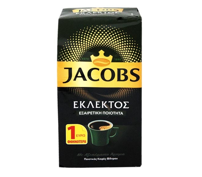 JACOBS EKLEKTOS filter coffee 500g (€1 OFF)
