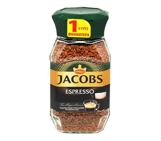 JACOBS ESPRESSO instant coffee 95g (€1 OFF)