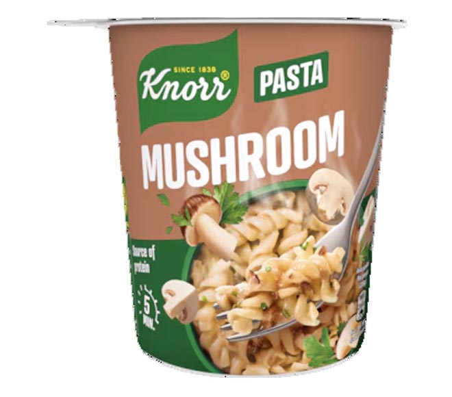 KNORR pasta snack pot 59g – Mushroom