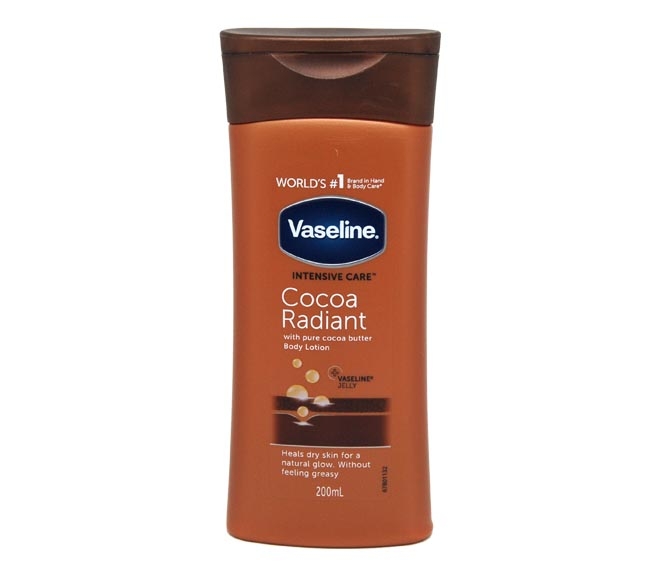 VASELINE lotion cocoa radiant 200ml