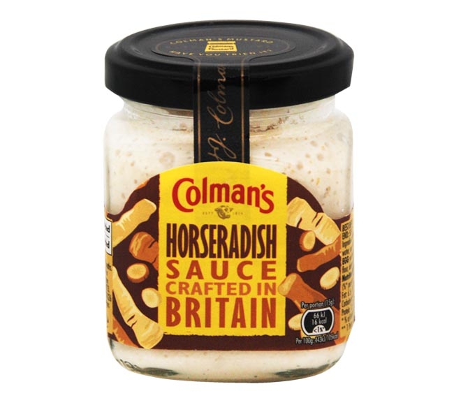 sauce COLMANS horseradish 136g
