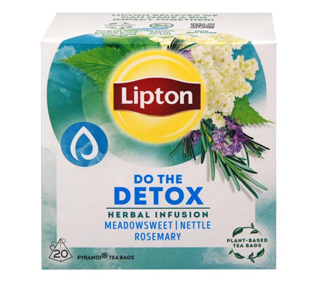 tea LIPTON (20pcs) 30g – Herbal Infusion Do The Detox
