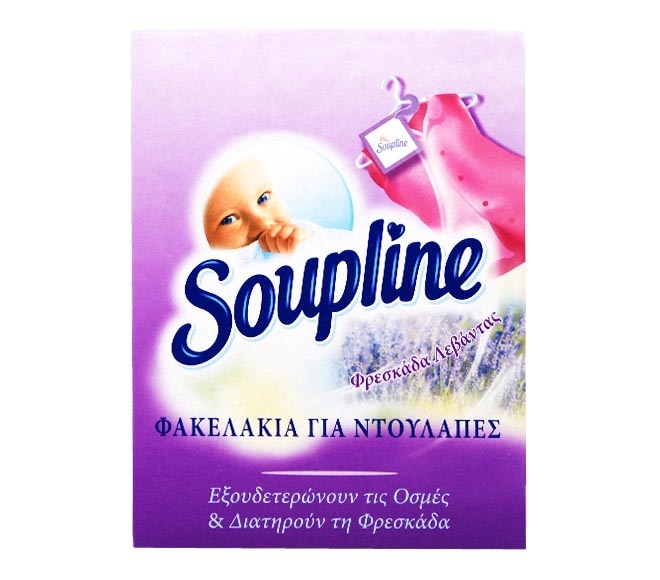 SOUPLINE aromatic sachets for wardrobe 3pcs – Lavender