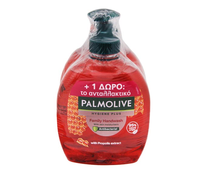 PALMOLIVE liquid handsoap pump 300ml + refill 300ml FREE – Family