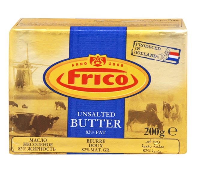 butter FRICO unsalted 200g