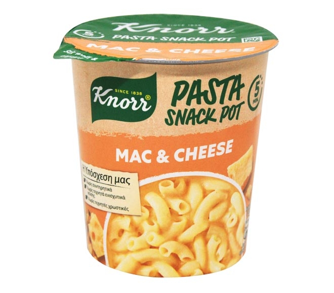 KNORR pasta snack pot 62g – Mac & Cheese