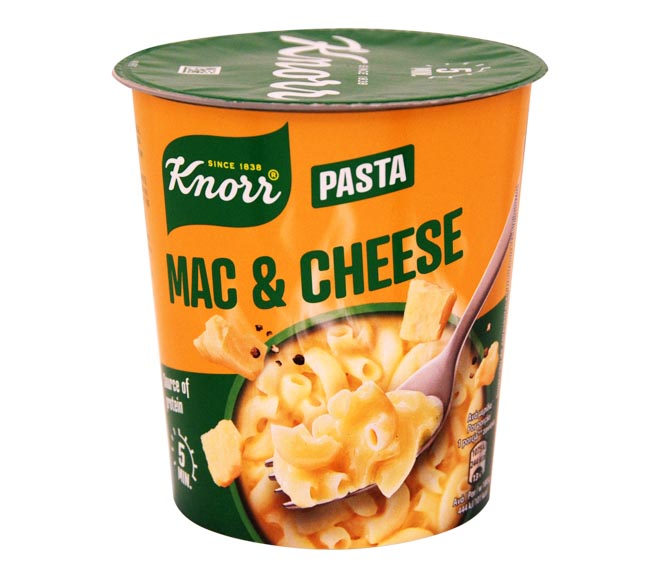 KNORR pasta snack pot 62g – Mac & Cheese