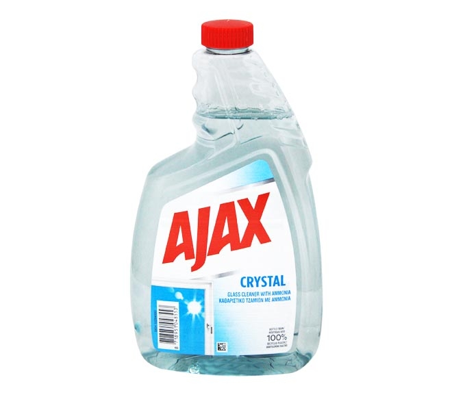 AJAX glass cleaner refill 750ml – Crystal
