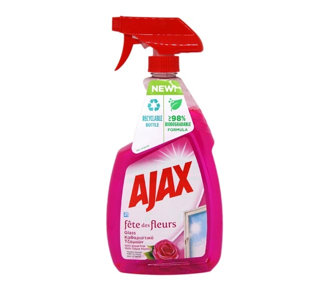 AJAX glass cleaner spray 750ml – Flowers Bouquet