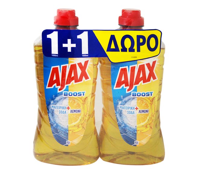 AJAX BOOST 1L – Baking Soda & Lemon (1+1 FREE)