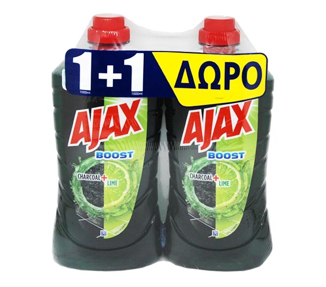 AJAX BOOST 1L – Charcoal & Lime (1+1 FREE)