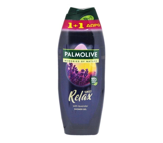 PALMOLIVE Memories of Nature shower gel 650ml – Sunset Relax (1+1 FREE)
